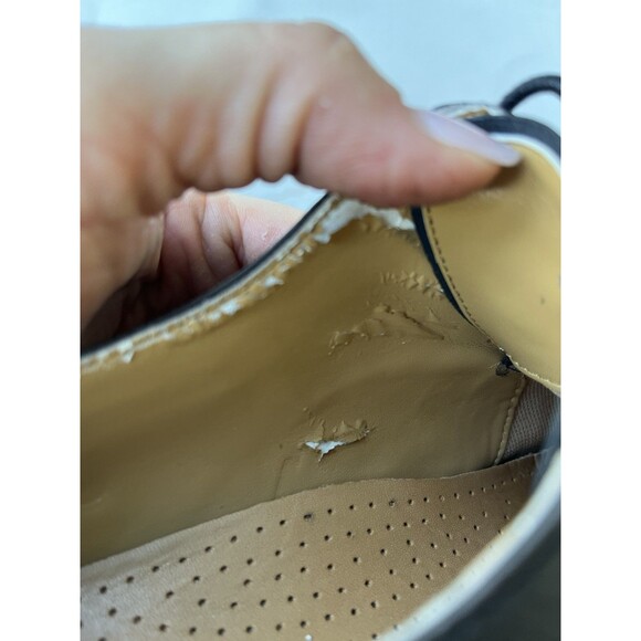Cole Haan Men Oxfords Derby Lace Up Dress Shoes Indigo Leather Men Sz 10.5 M main image 4